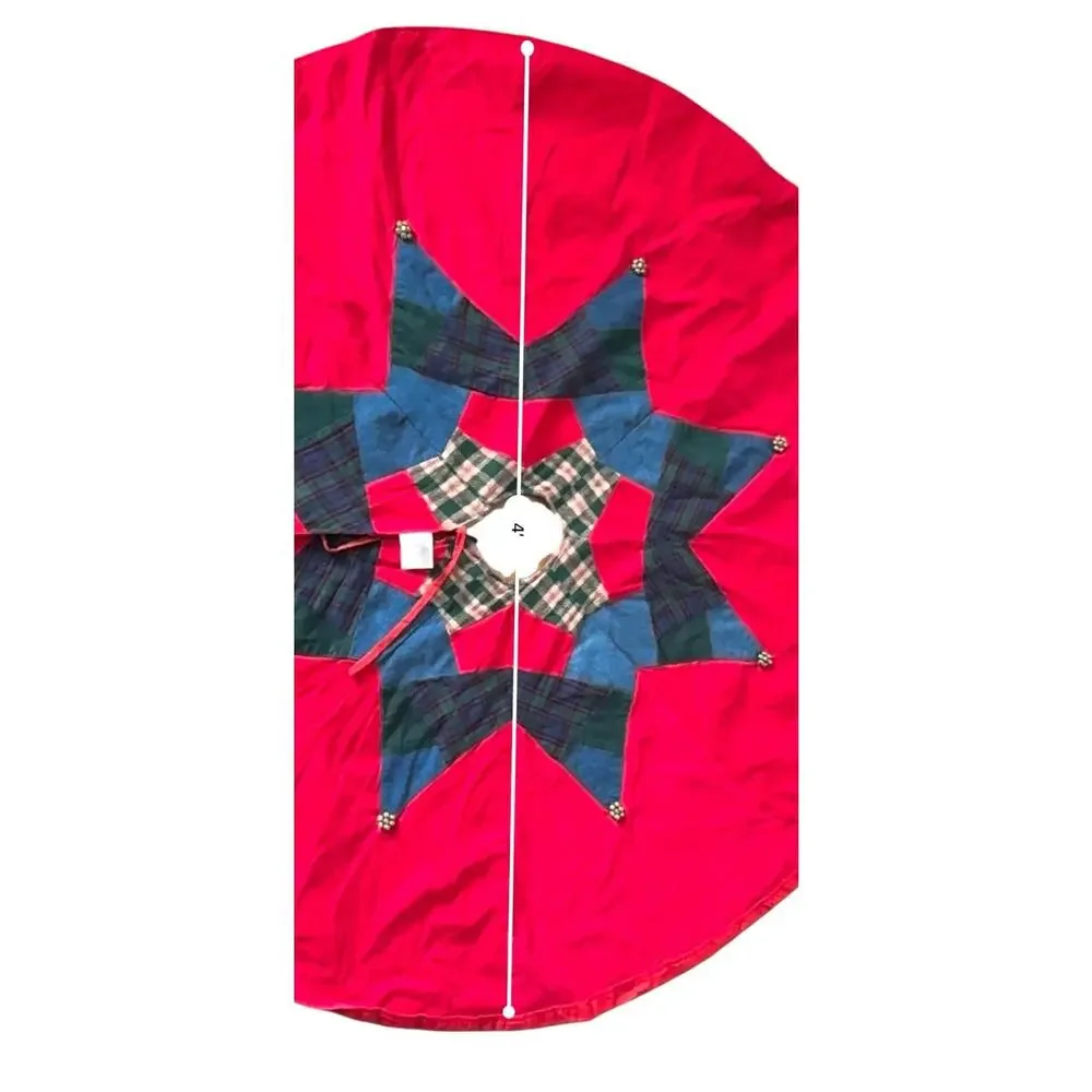 Pier One Imports Multicolored Tree‎ Skirt Cotton